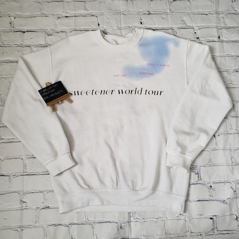 RARE Tie-dye Tracklist Crewneck